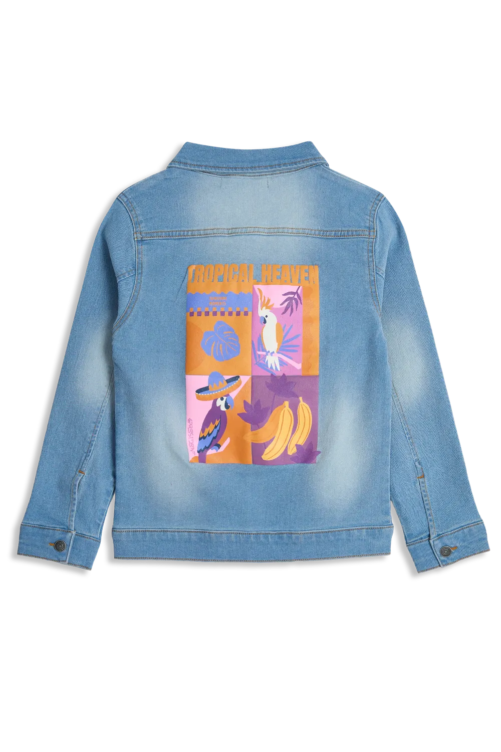 4PRESIDENT Norma Light Blue spijkerjas meisje denim