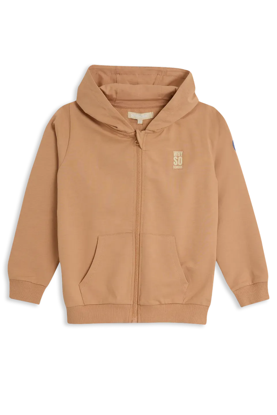 4PRESIDENT Porter hoodie brown katoen met rits