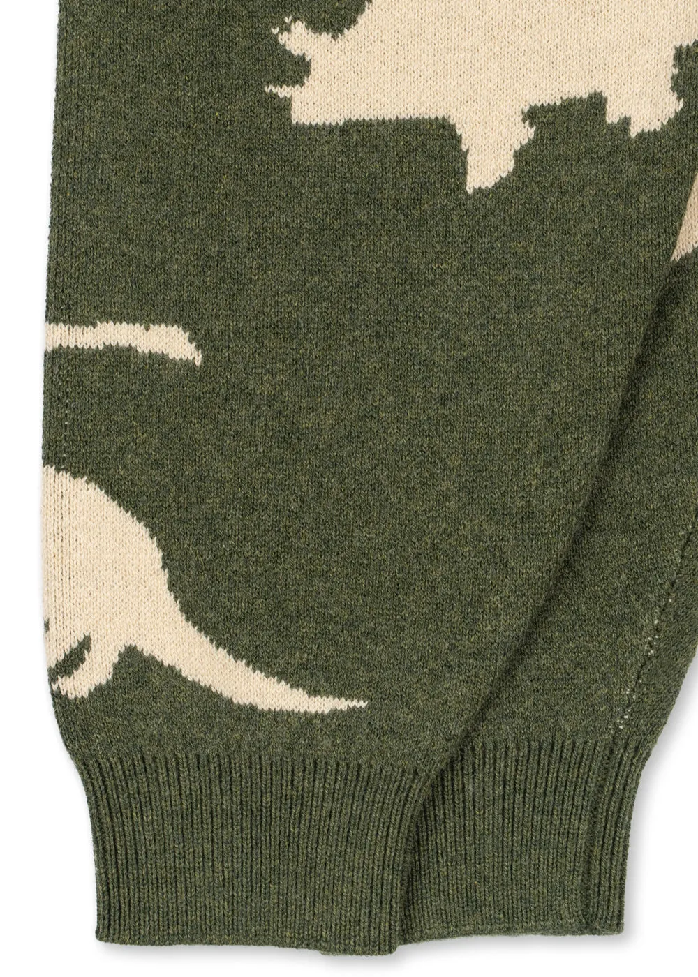 Konges Sløjd Lapis broek dino vert wolmix