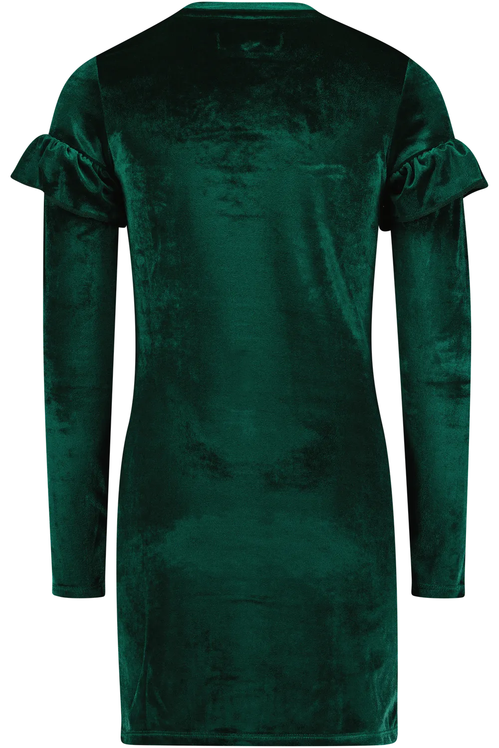 4President Alivia jurk meisjes dark green velvet