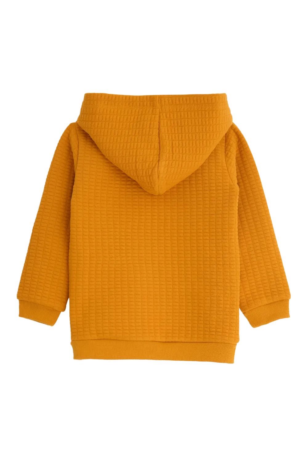 4PRESIDENT Bart Sand hoodie zand wafelkatoen