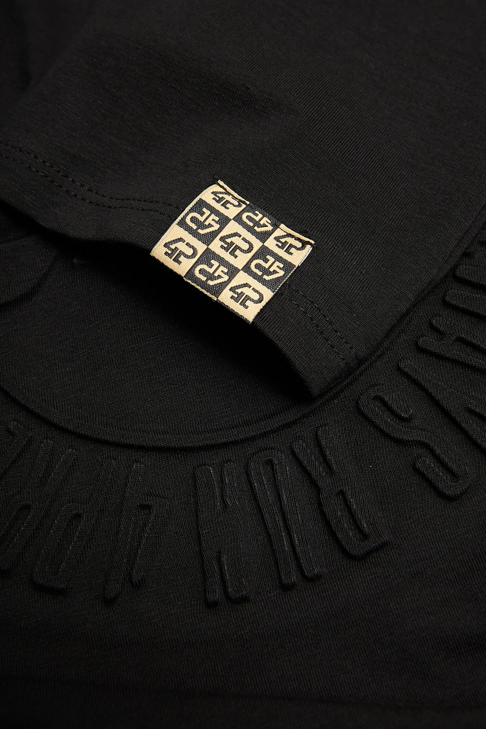 4PRESIDENT Adam Black longsleeve zwart katoen