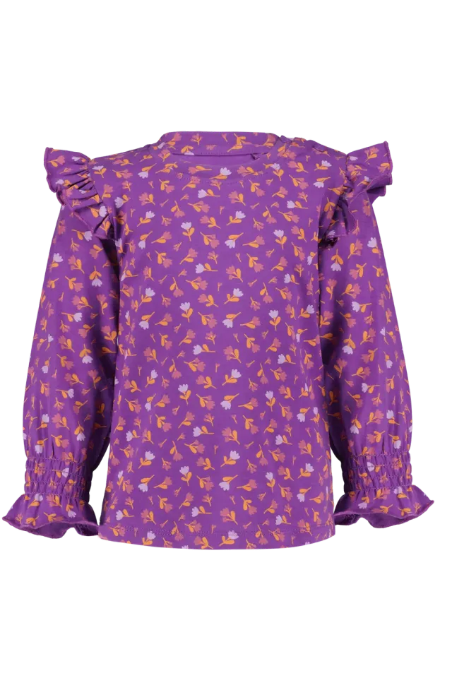 4President Rita longsleeve bloemenprint meisjes