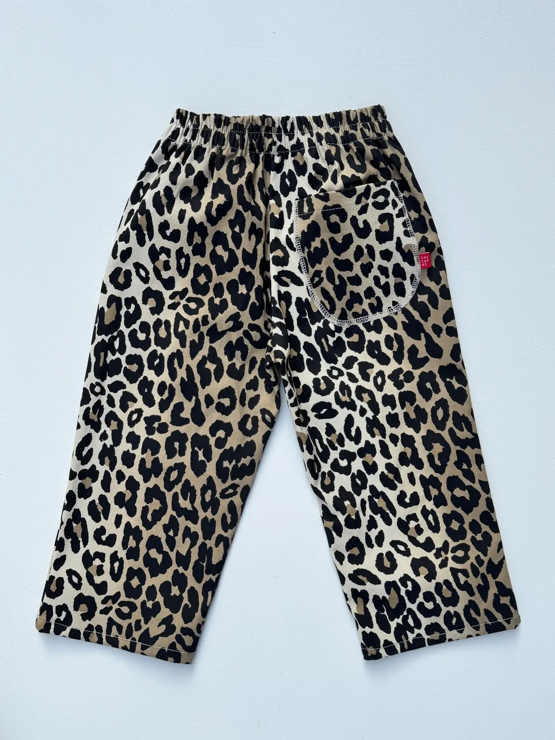Louloúdi Sabor broek panterprint twill 86/92