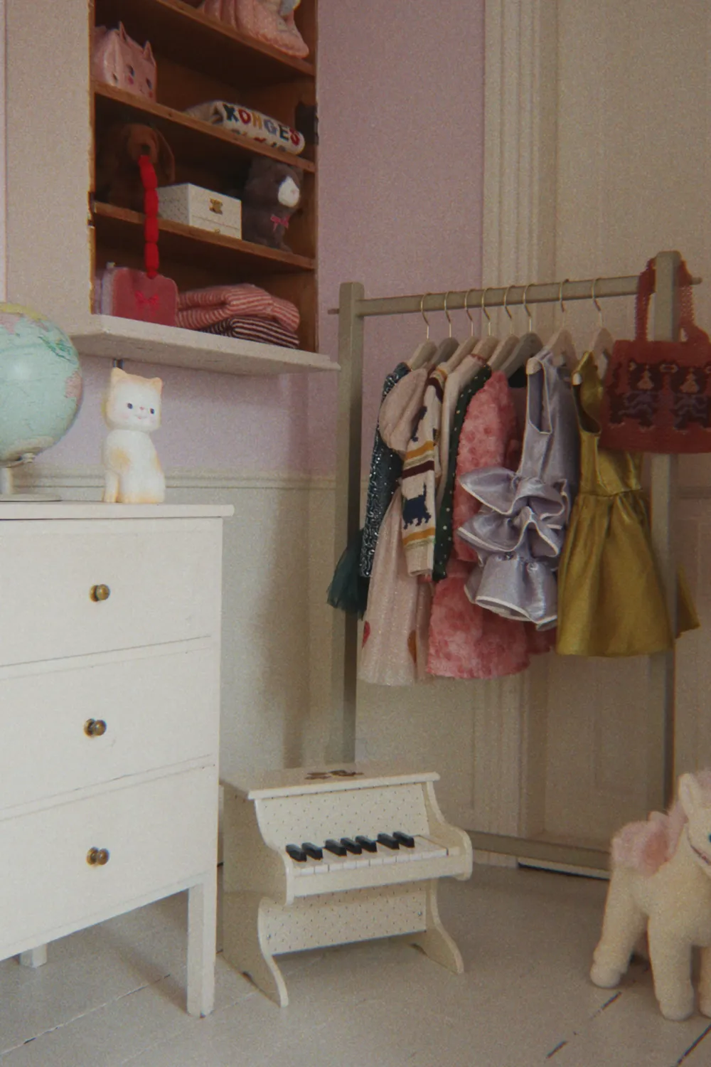 Konges Sløjd Piano minipiano Teddy Bear 18 toetsen