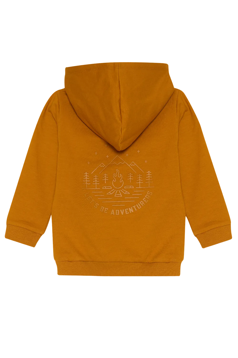 4President Borre hoodie sand bergprint katoen