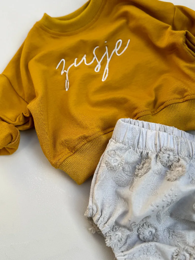 Louloúdi Bobby sweater biokatoen room-to-grow
