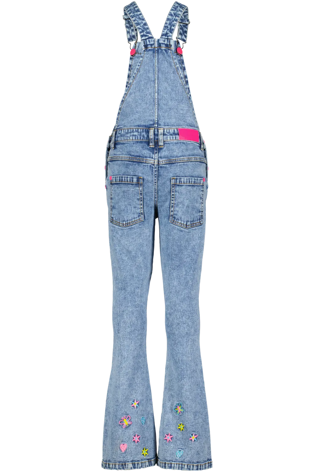 4President Halina Light Blue tuinbroek meisjes