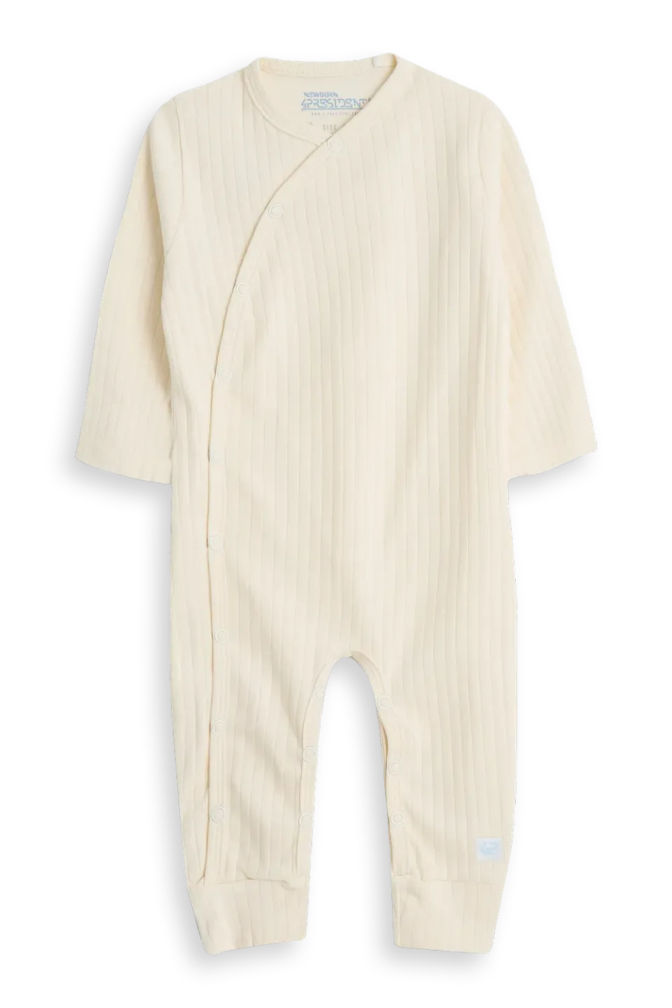4President Marit Gardenia romper baby rib katoen