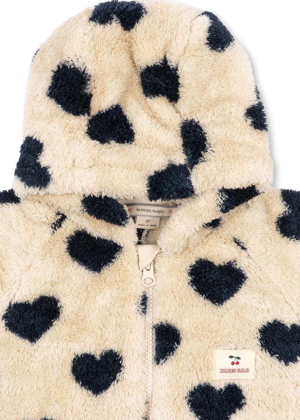 Konges Sløjd Cozy Onesie bon coeur eclipse teddy