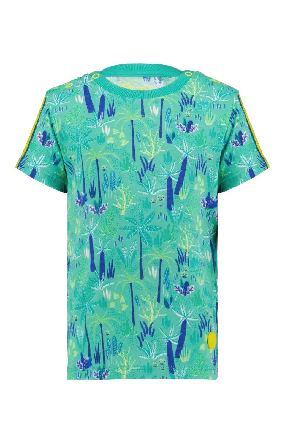 4PRESIDENT Elmo T-shirt jongens Marine Green katoen