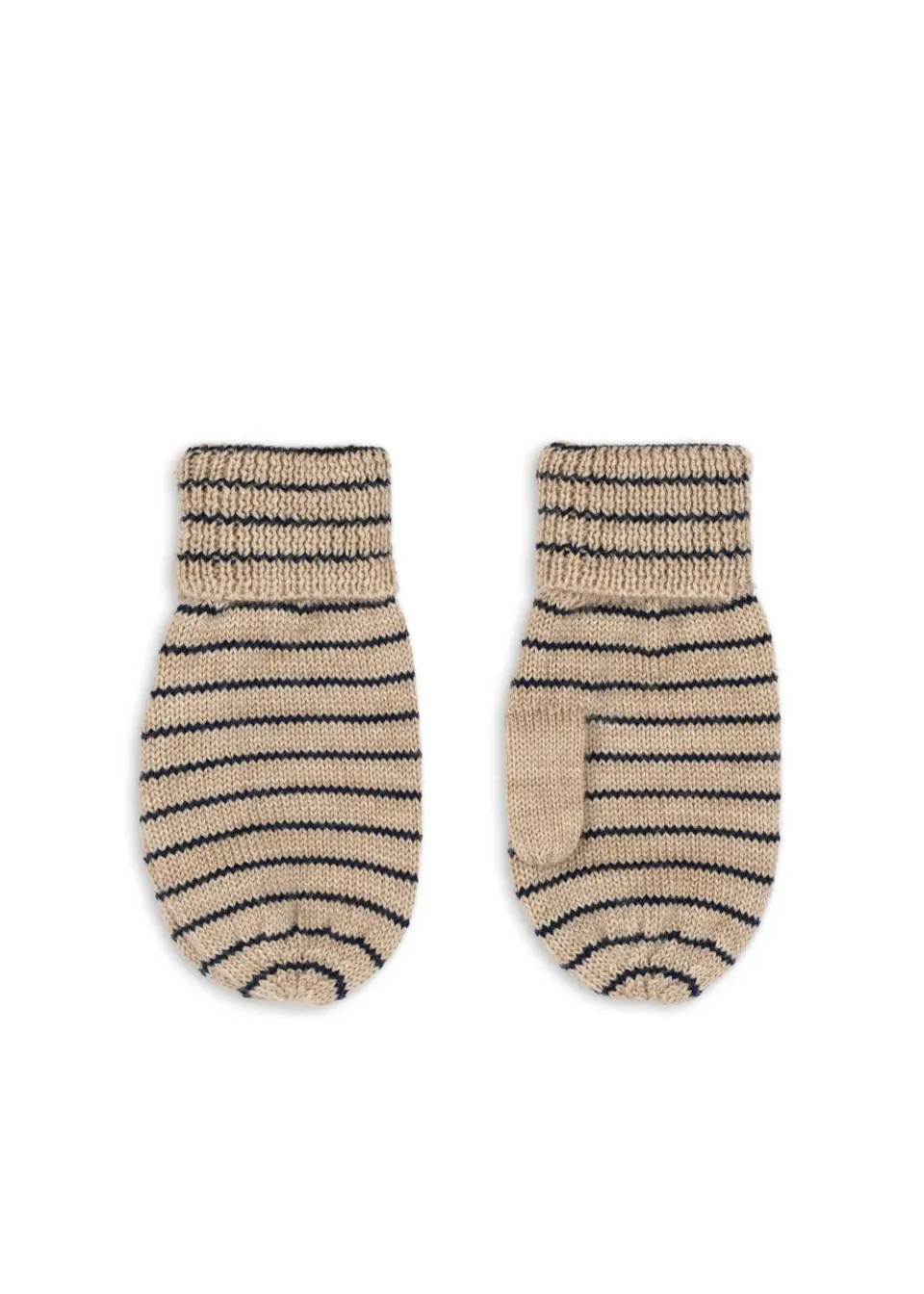 Konges Sløjd Louli wanten stripe bluie merinowol