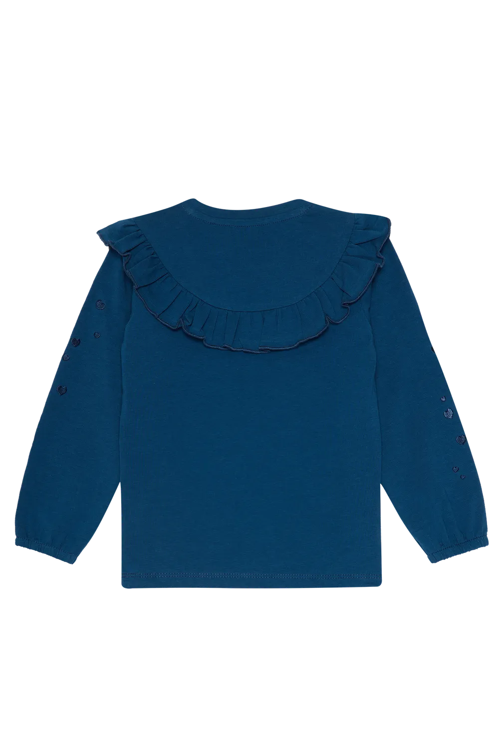 4President Babs longsleeve met ruches katoen