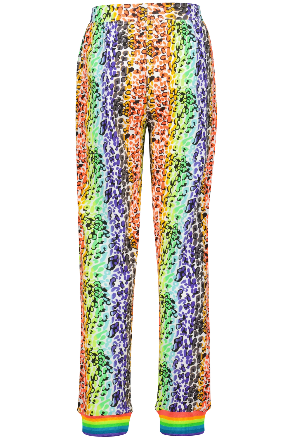 4PRESIDENT Jip pyjama leopard aop biokatoen