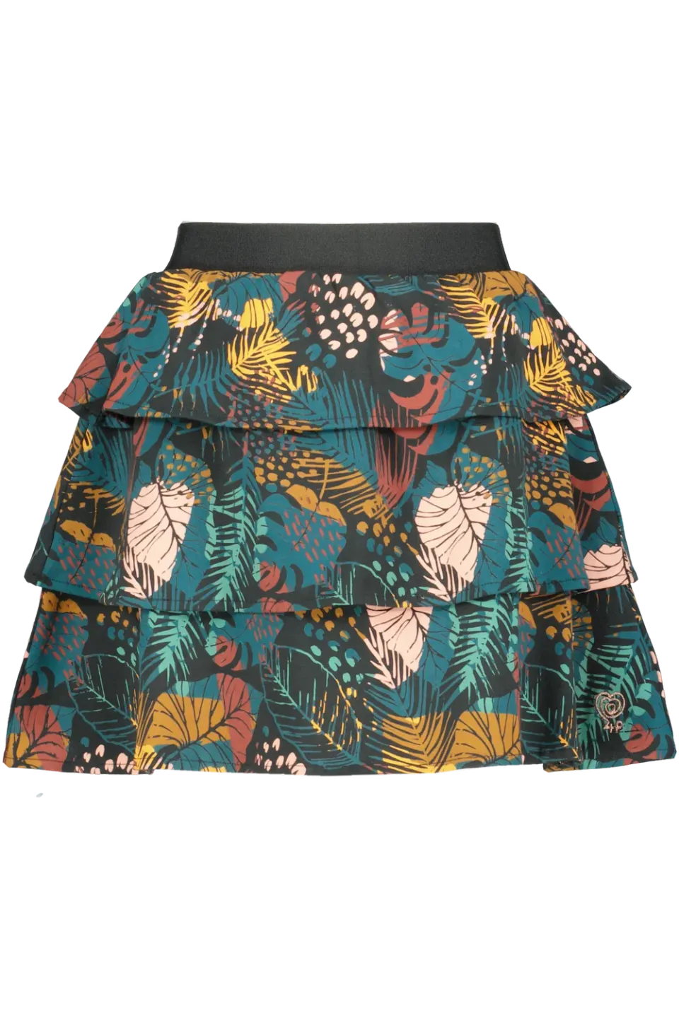 4President Ilona rok meisjes bloemenprint ruches