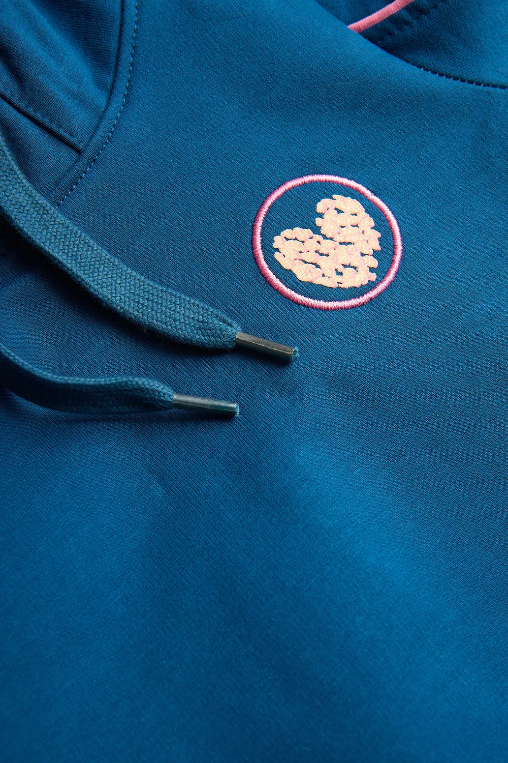 4President Bella Blue hoodie jurk blauw oversized
