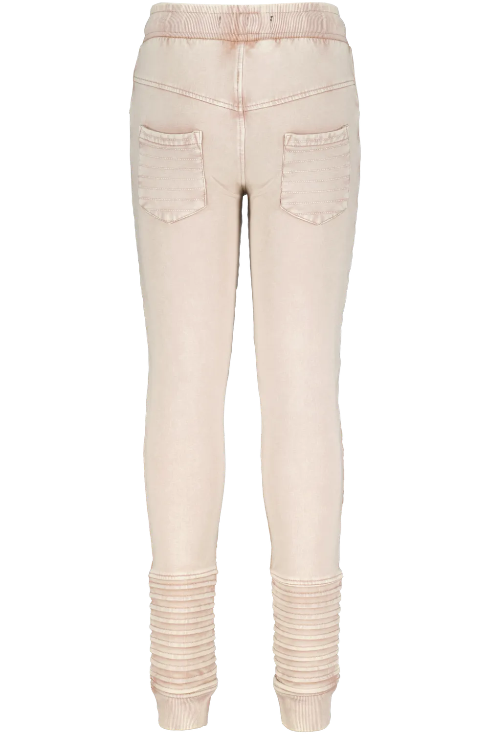 4President Mees Sand broek beige jongens acid wash