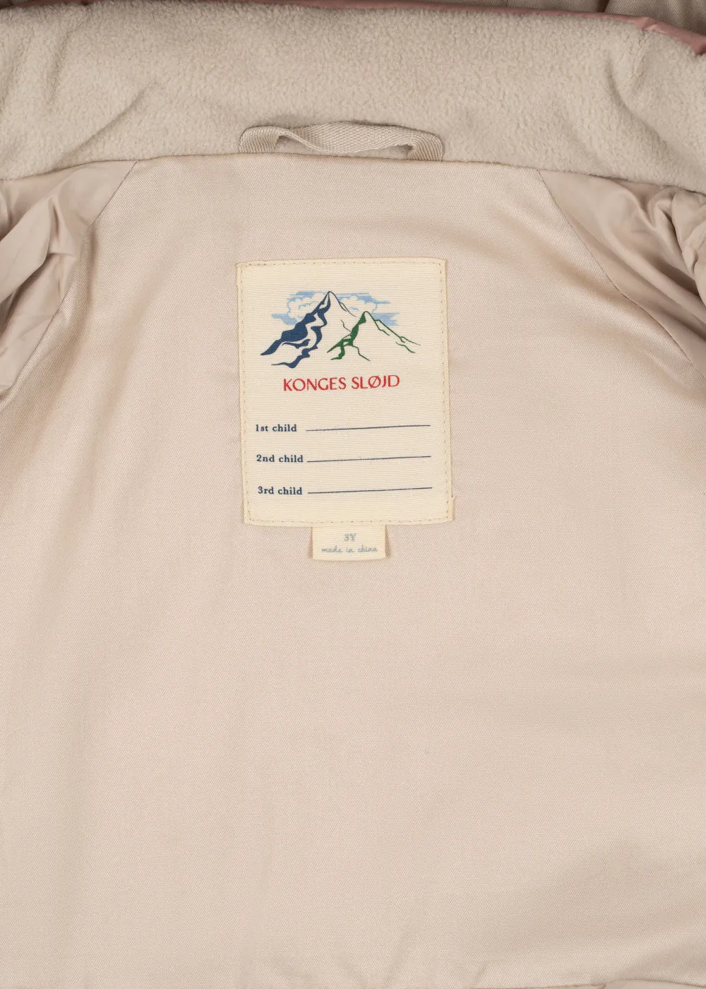 Konges Sløjd Nuka Jacket winterjas cherry blush waterdicht