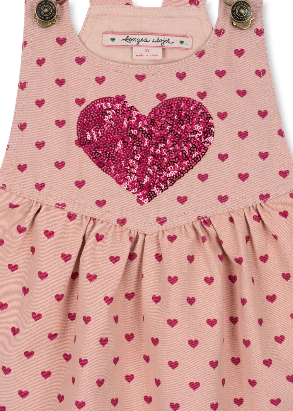 Konges Sløjd Nola jurk berry coeur biokatoen