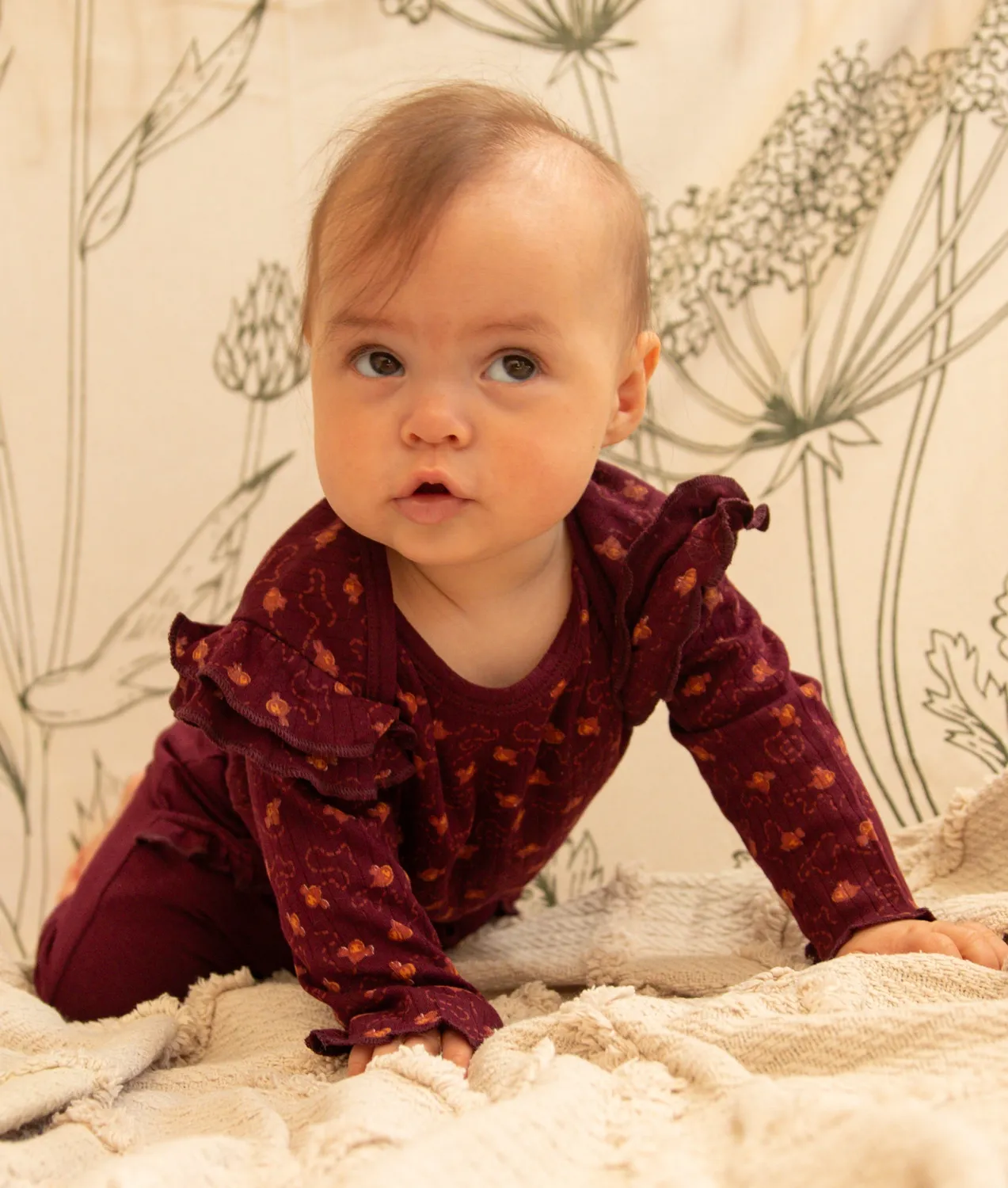 4President Jette longsleeve baby meisjes katoen