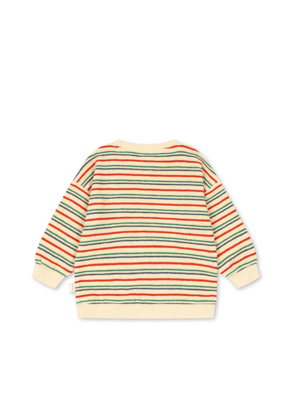 Konges Sløjd Itty sweater kick stripe biokatoen