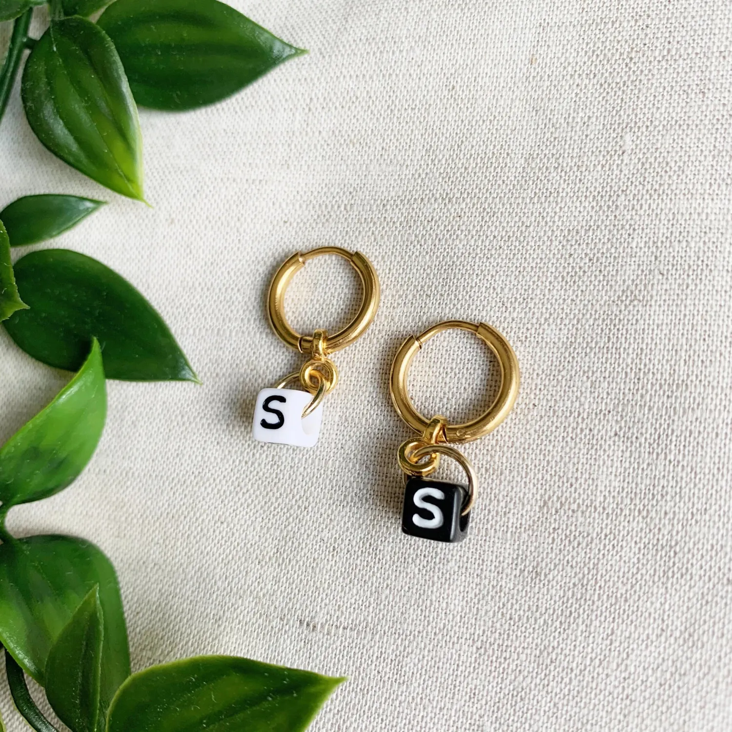 SODA FASHION Ibiza initiaal ketting goud