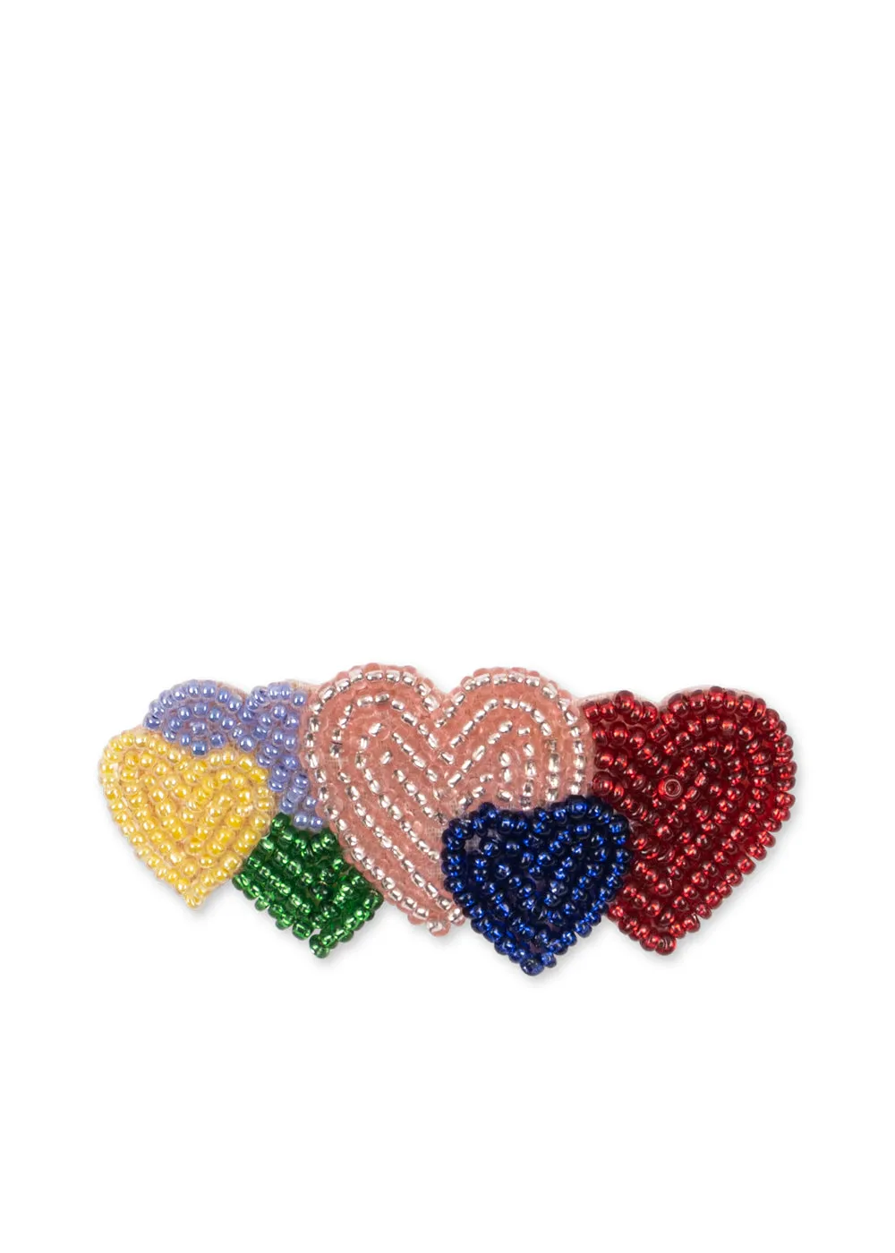 Konges Sløjd Coeur Haarclip Coeur Coloré Glas