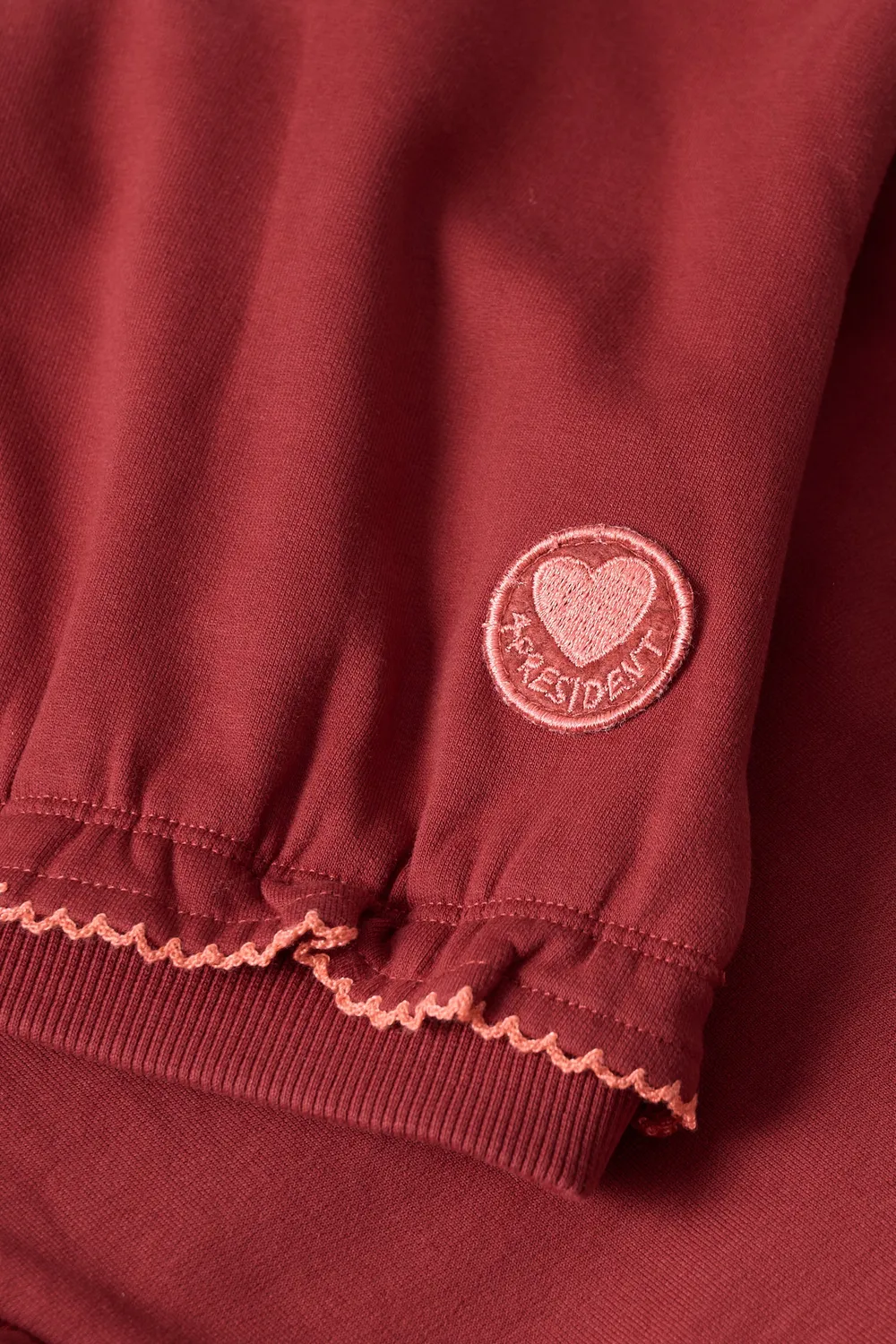 4President Ivy Sun-Dried Tomato hoodie meisjes katoen