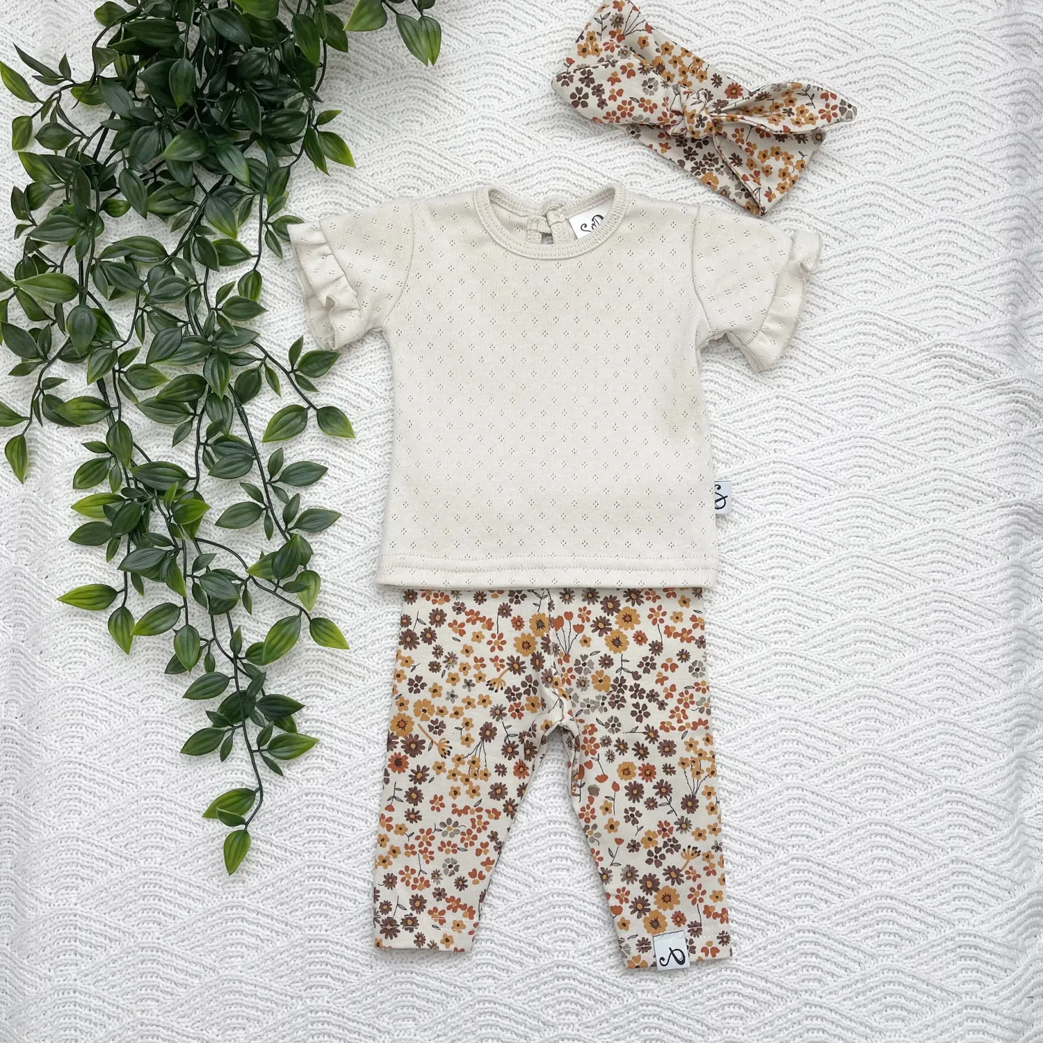 SODA FASHION Haarband Madelief baby zacht