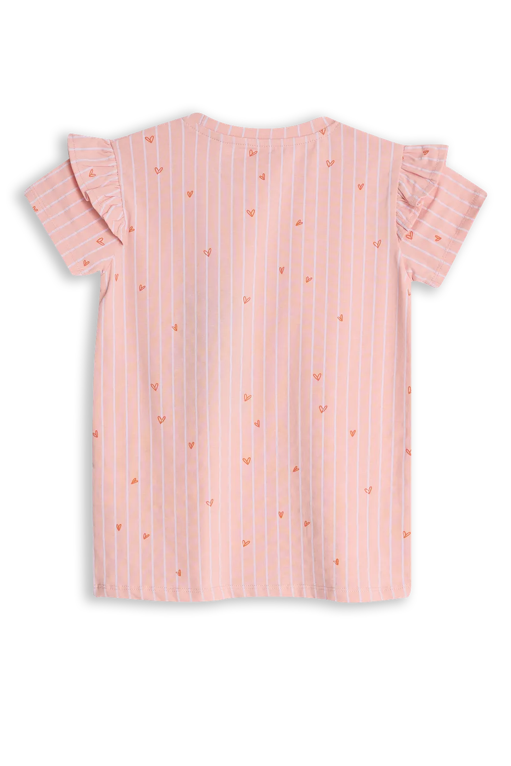 4President Bobbi T-shirt powder pink schaakbord katoen