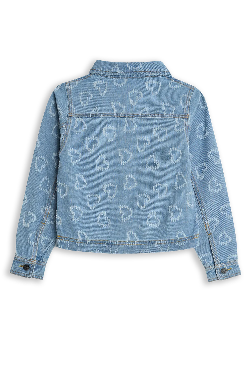 4PRESIDENT Betty Denim spijkerjasje blauw katoen