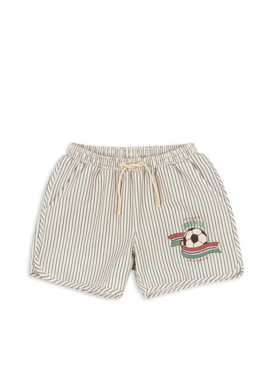 Konges Sløjd Asnou zwemshort tea stripe seersucker