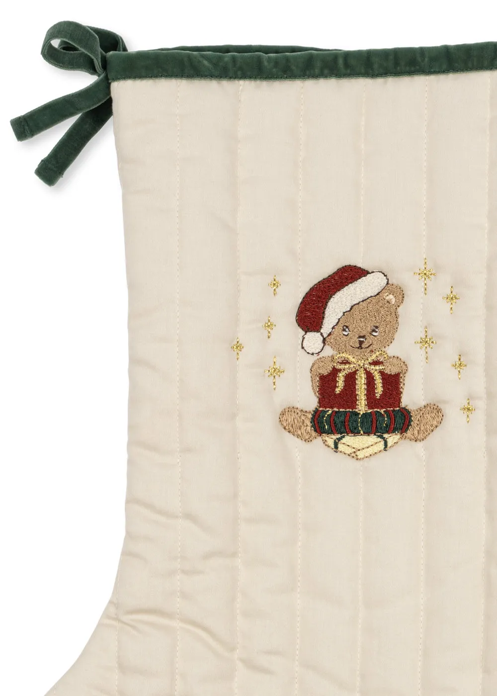 Konges Sløjd christmas teddy kerstsok 44 cm