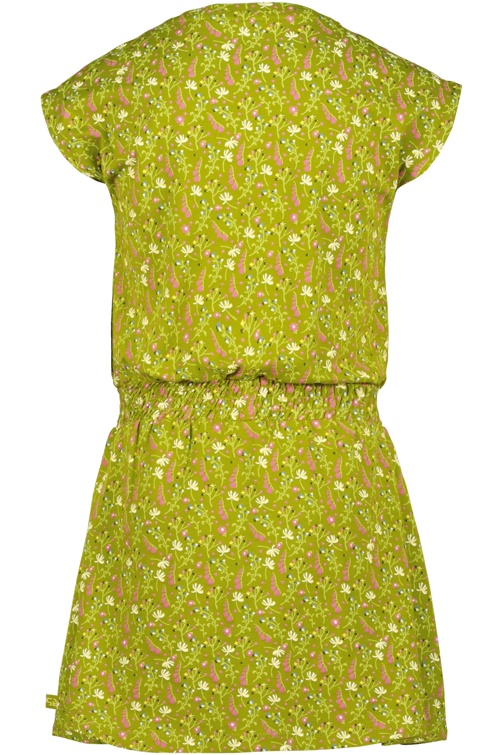 4PRESIDENT Lora AOP Army Green jurk bloemenprint