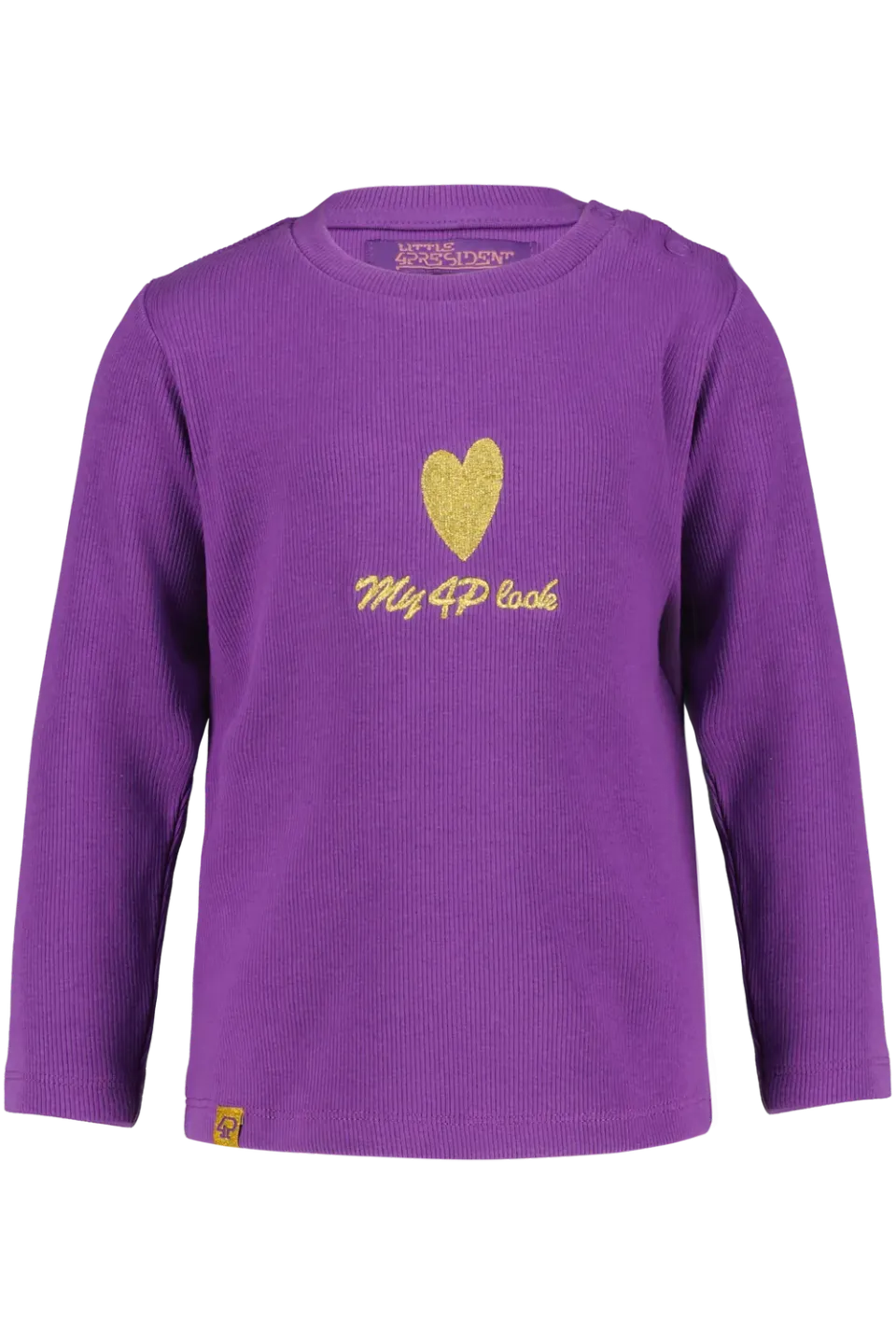 4PRESIDENT Rivka longsleeve shirt meisjes paars