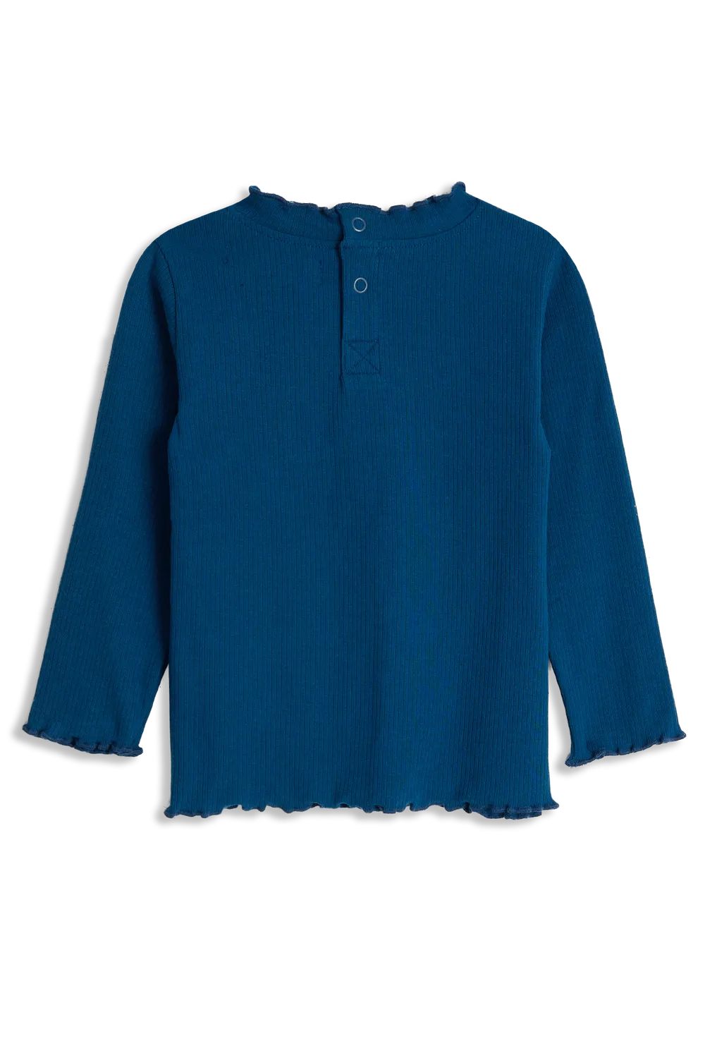 4President Bregje longsleeve blauw katoen meisjes