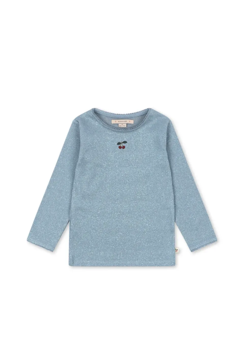 Konges Sløjd Roli blouse sleet biokatoen lurex