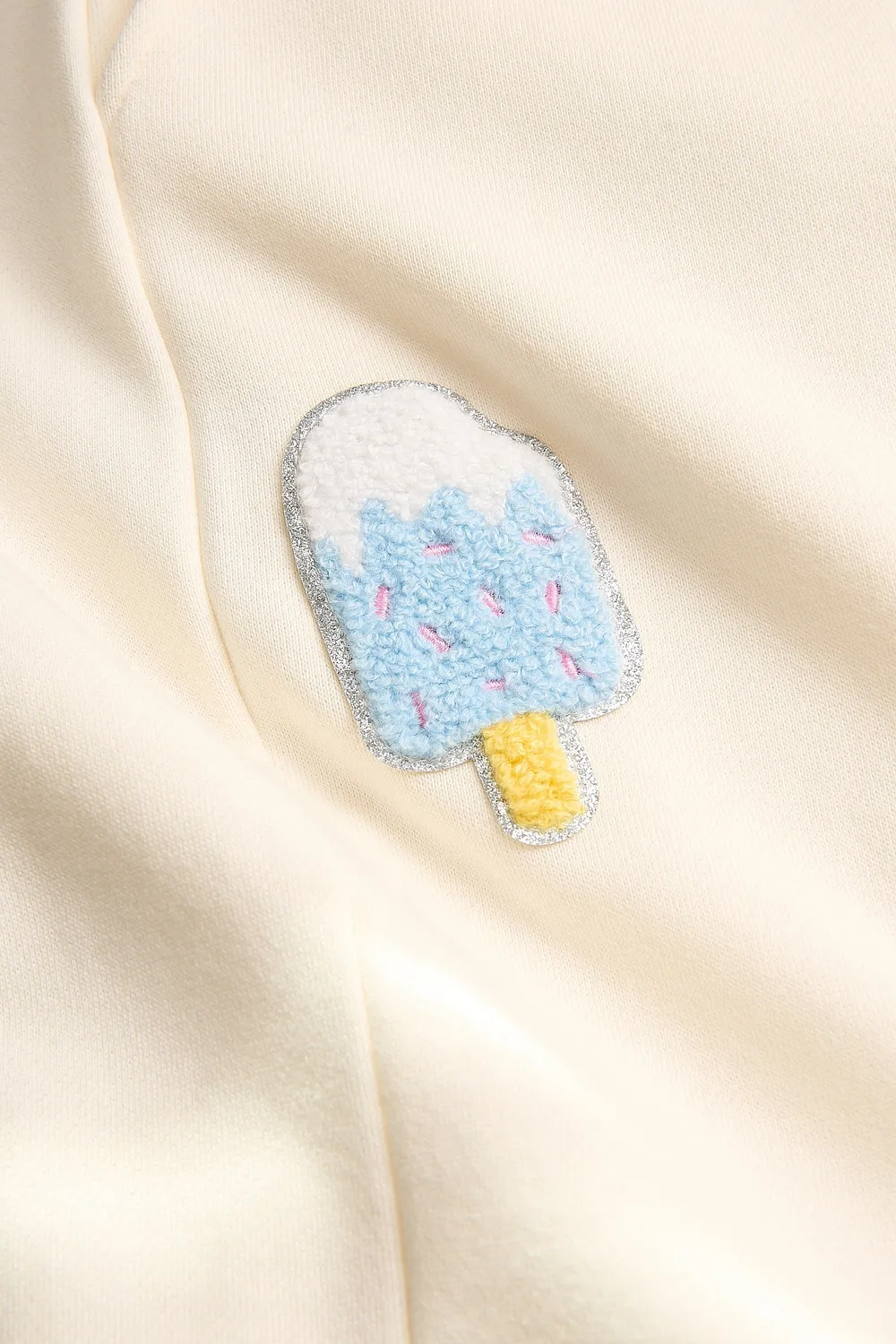 4PRESIDENT Freda Joggingbroek cream met patches