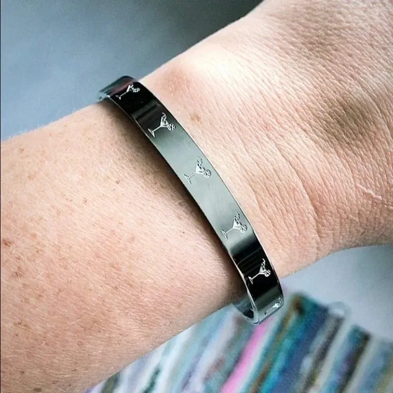 SODA FASHION Cocktail armband staal voor dames