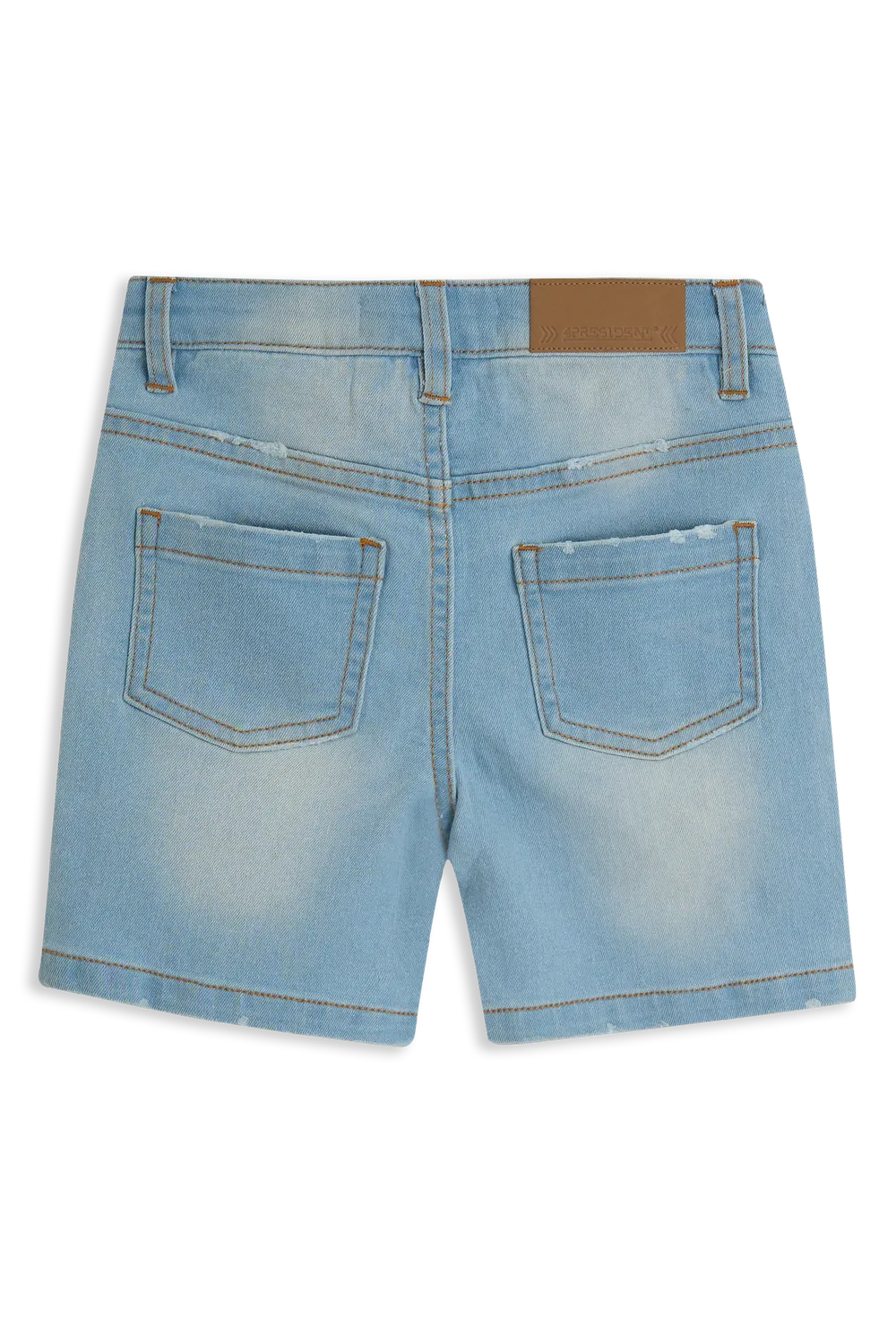 4PRESIDENT Olly Light Blue jongens short denim