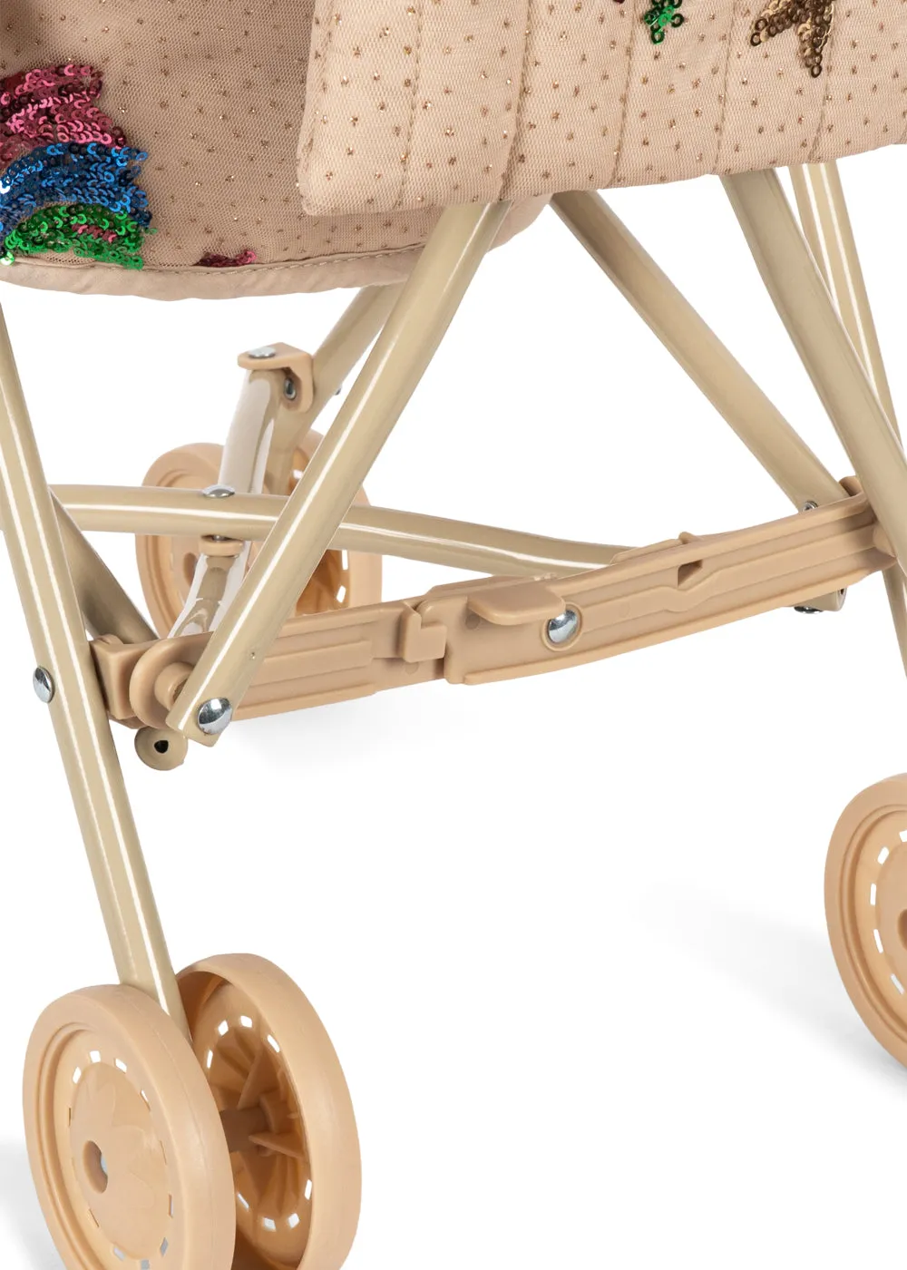 Konges Sløjd poppenwagen rainbow star opvouwbaar