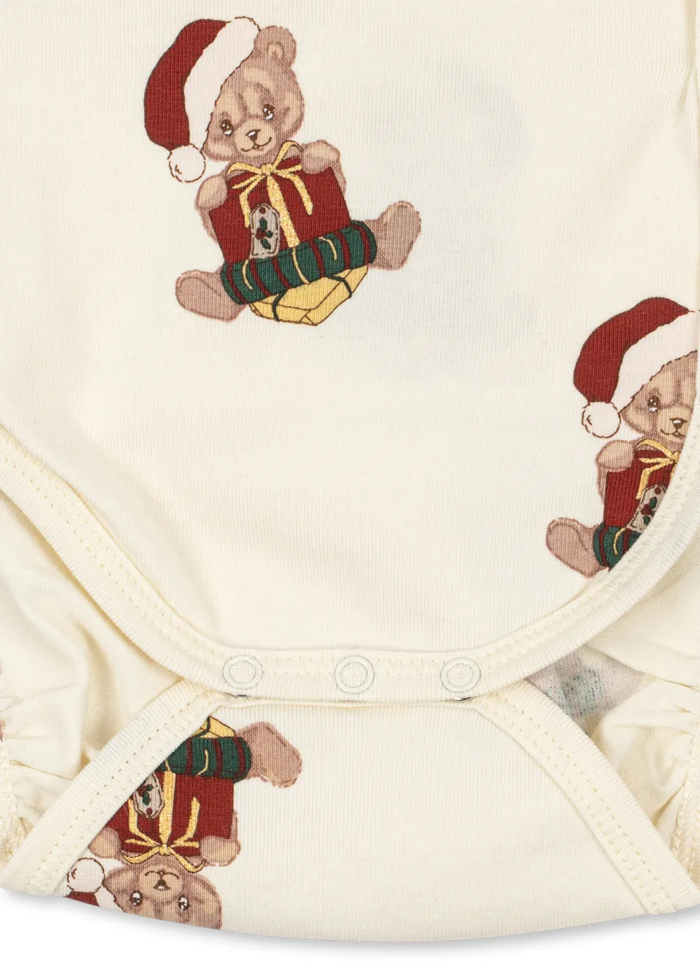 Konges Sløjd Basic newborn kledingset teddy bear biokatoen