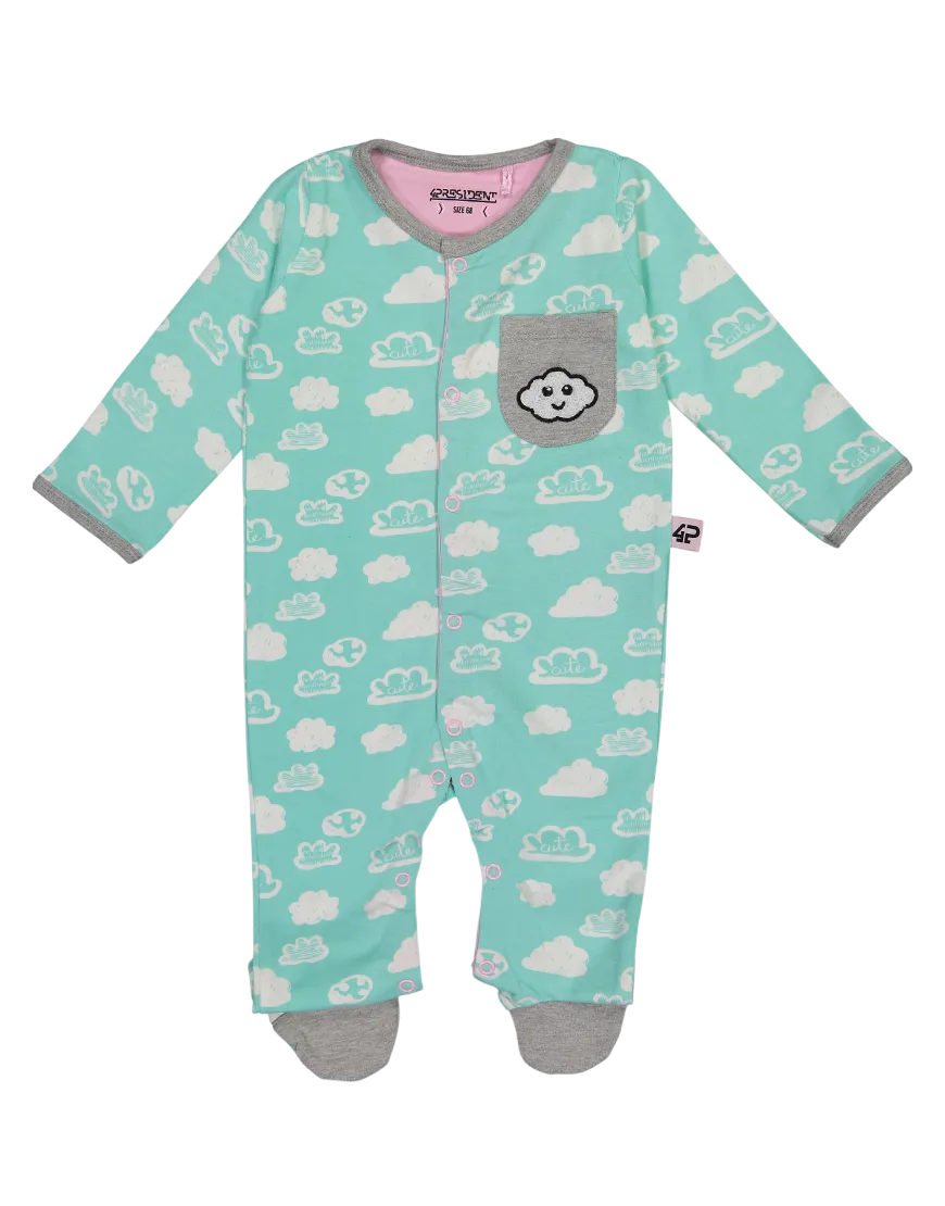 4PRESIDENT Baby Giftset Clouds cadeauset 5-delig katoen