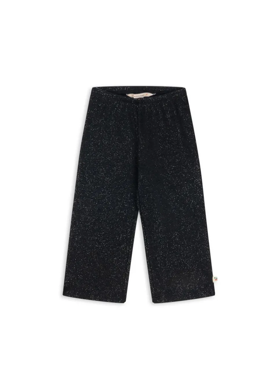 Konges Sløjd Roli flared broek zwart lurex