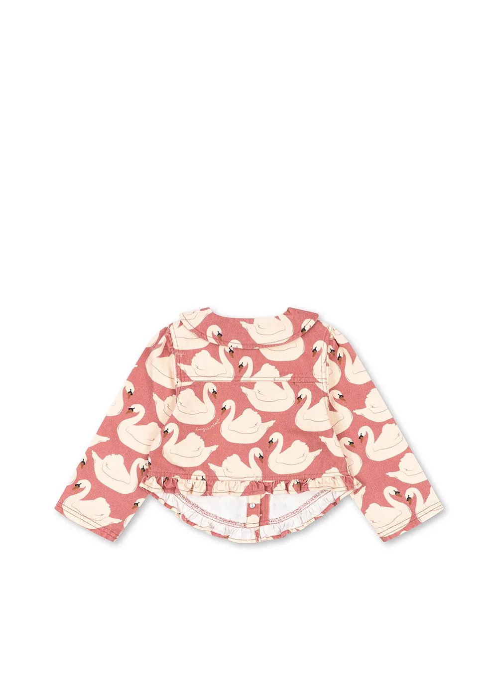Konges Sløjd Magot overshirt swan rose denim bio