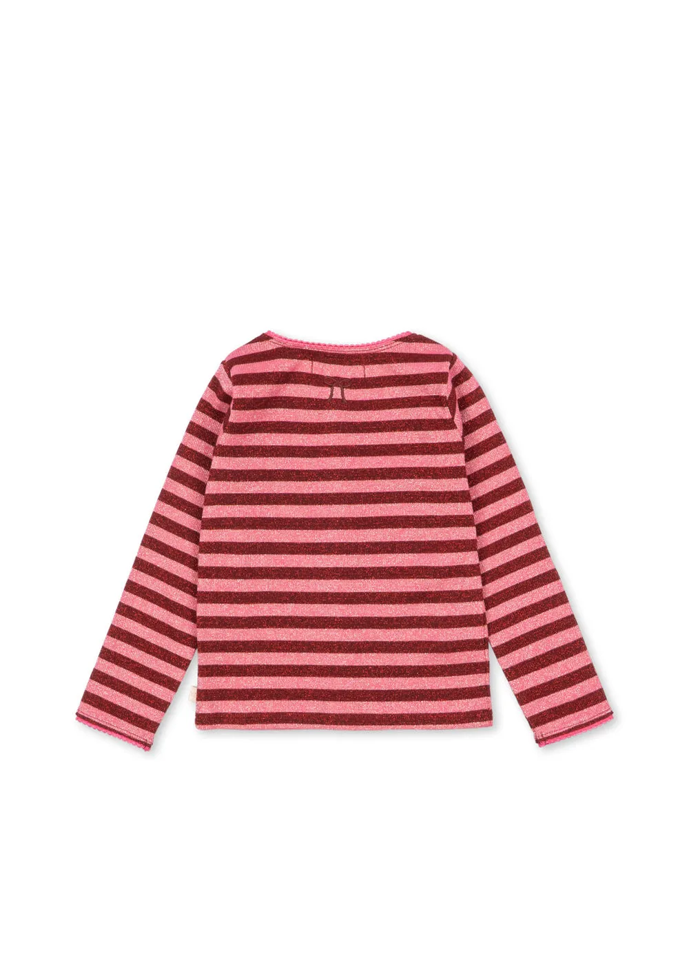 Konges Sløjd Roli streep cardigan pinky stripe glitter