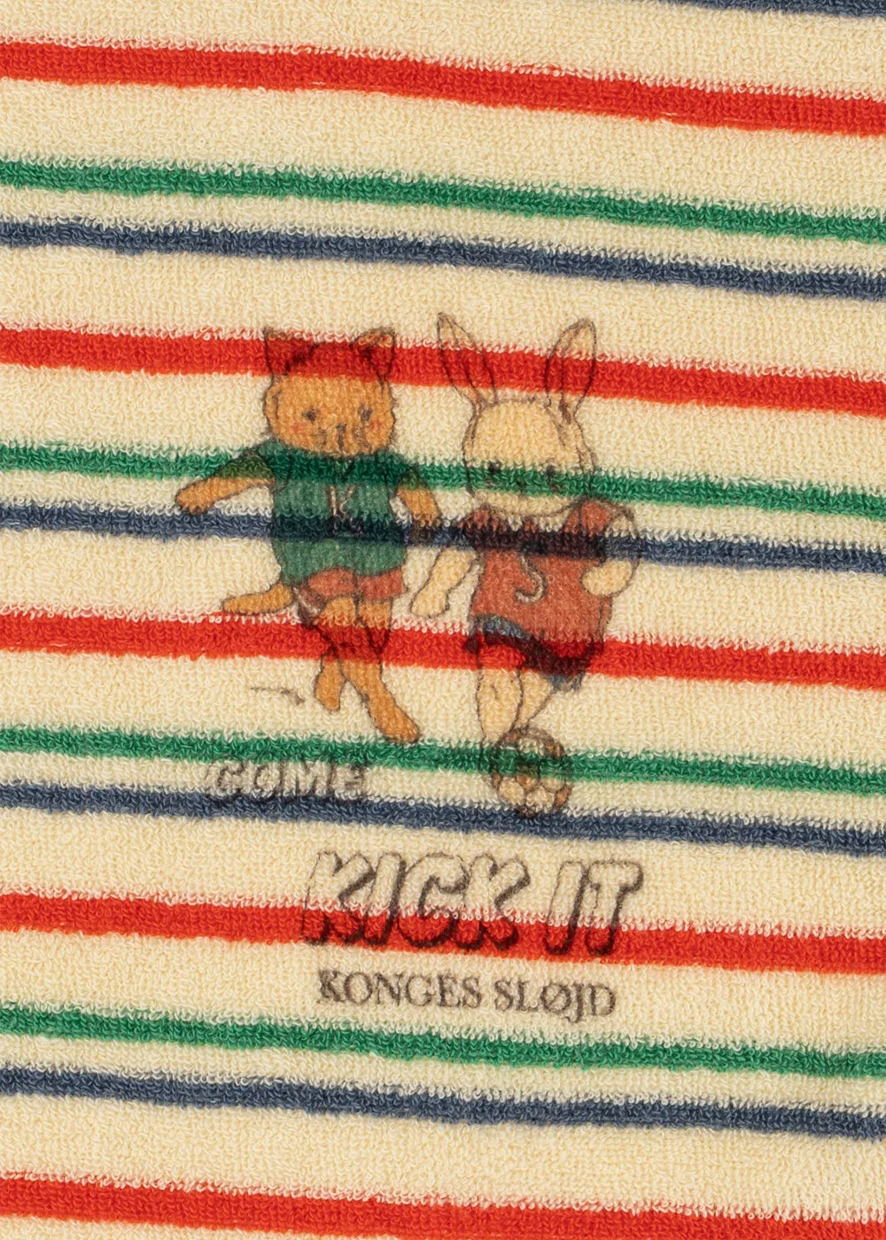Konges Sløjd Itty sweater kick stripe biokatoen