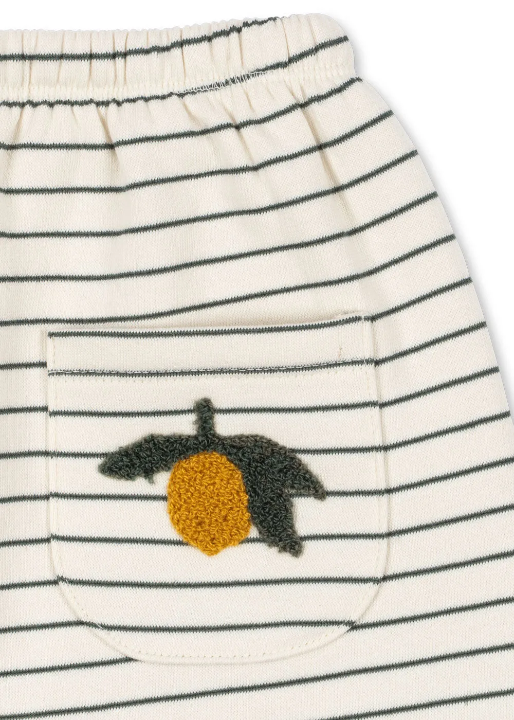 Konges Sløjd Amio sweatbroek cilantro stripe bio