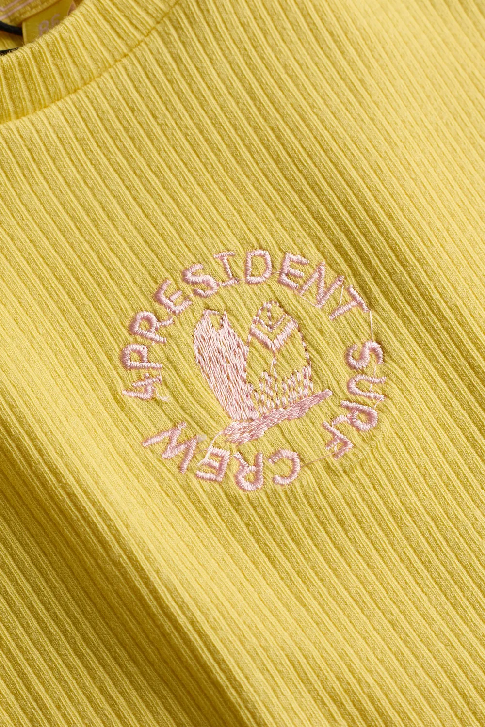 4President Daniek shirt sunshine gestreept katoen 74-140