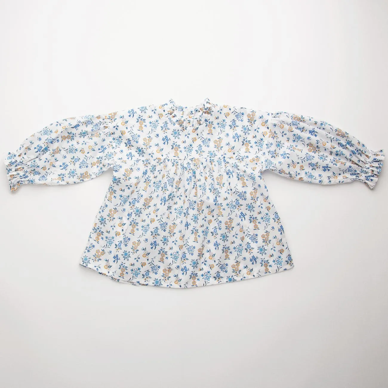 The Mompany Kiss Chase blouse katoen Liberty